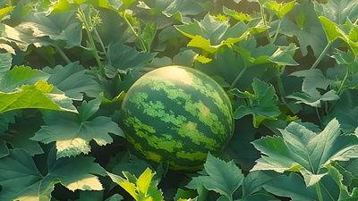 吃大瓜视频素材