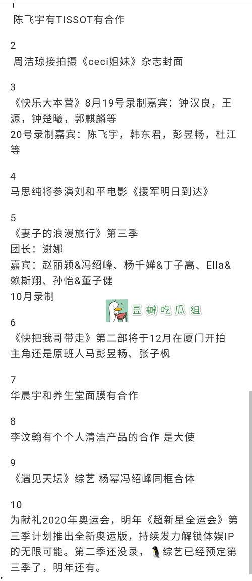 吃瓜的总结,吃瓜群众视角下的娱乐圈风云录